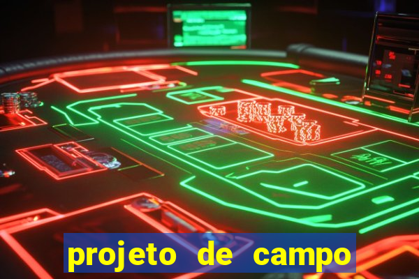 projeto de campo de futebol em cad
